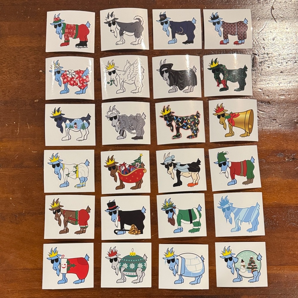 GOAT USA ADVENT 2025 - Complete Set